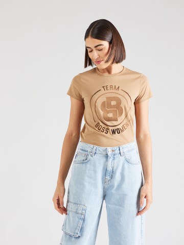 BOSS T-Shirt 'Eventsa5' in Beige: predná strana