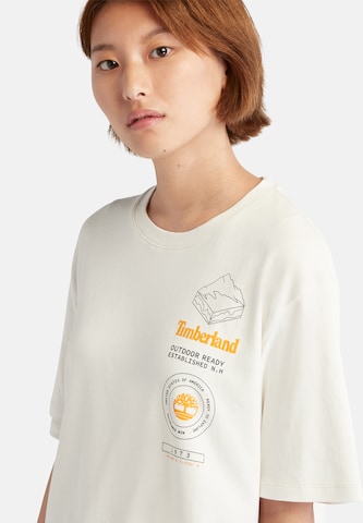 TIMBERLAND T-shirt i vit
