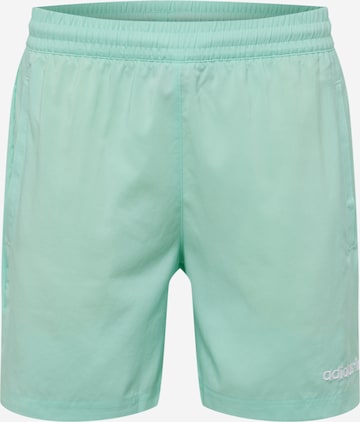 Pantaloncini da bagno di ADIDAS ORIGINALS in verde: frontale