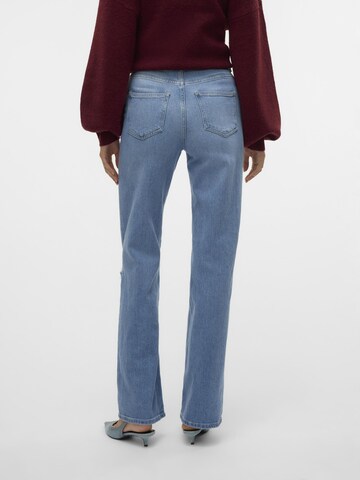 VERO MODA Wide Leg Jeans 'TESSA' i blå