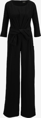 Combinaison MADELEINE en noir : devant