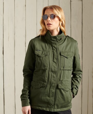 Superdry Between-Season Jacket 'Rookie' in Green