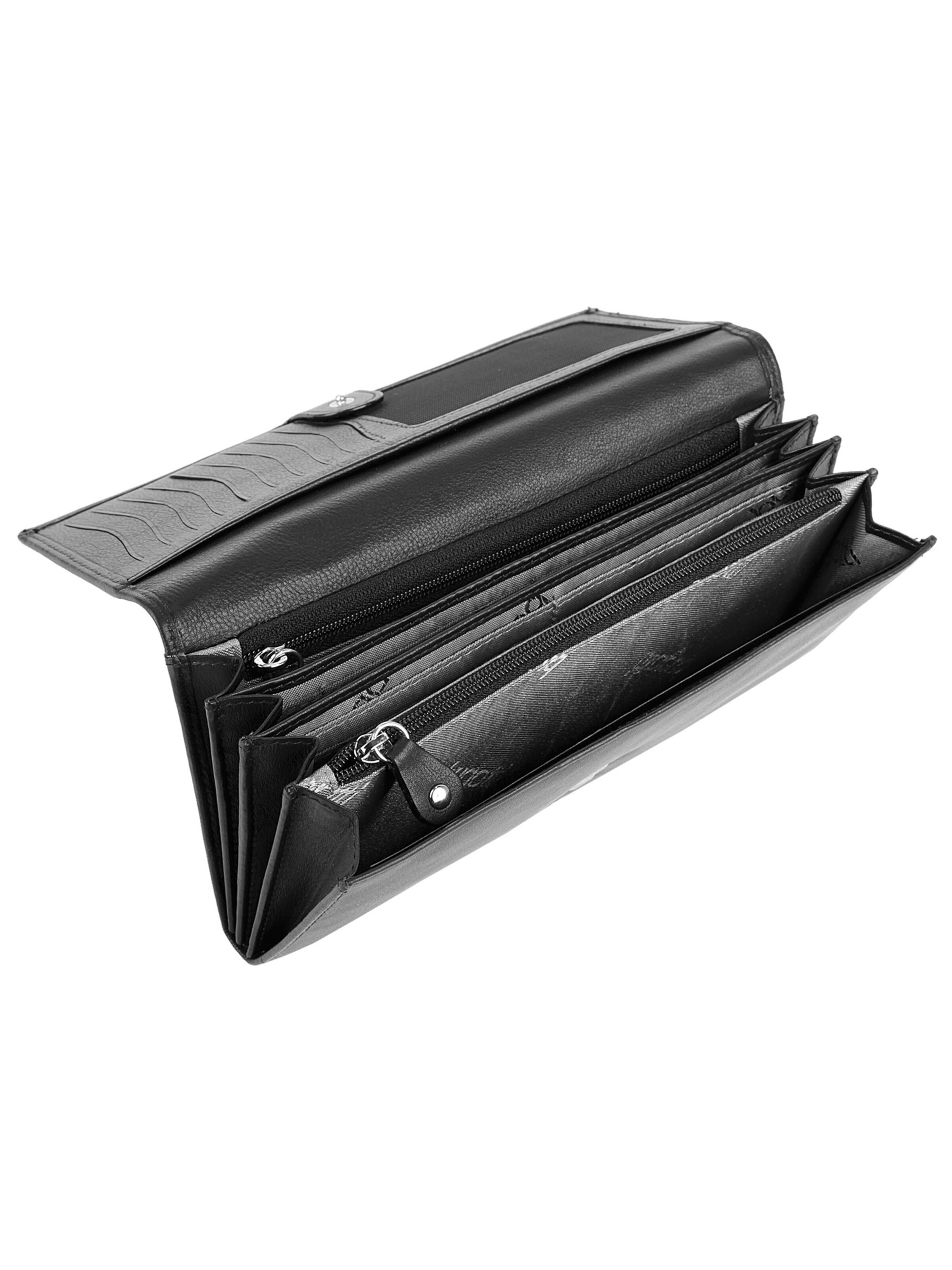 bugatti Wallet 'VERTICE' in Black