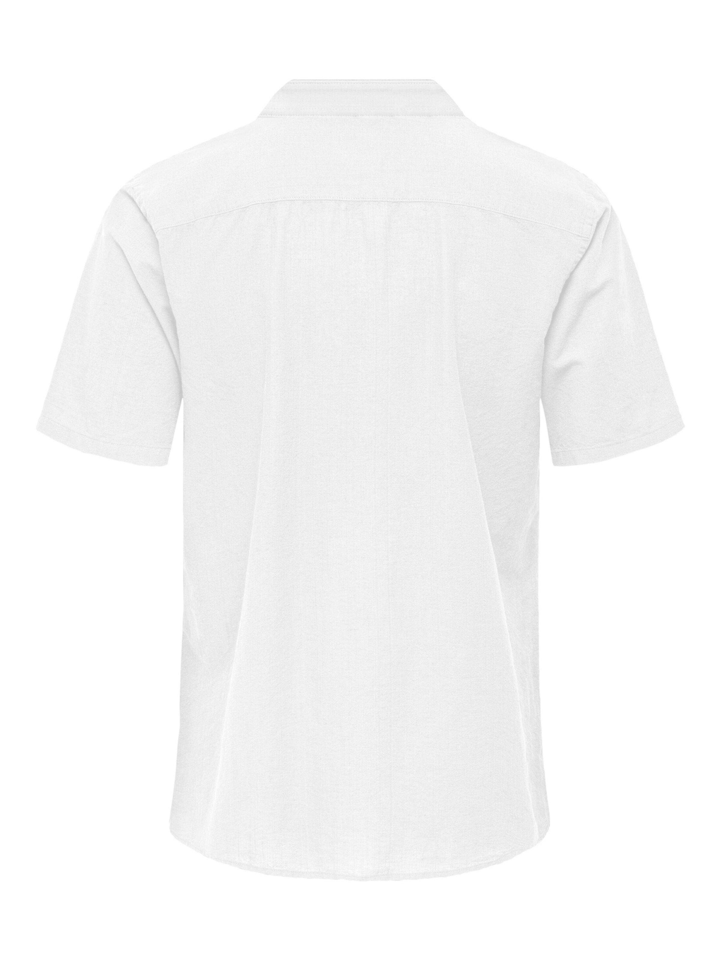 Only & Sons Slim fit Overhemd 'Cantley' in Wit