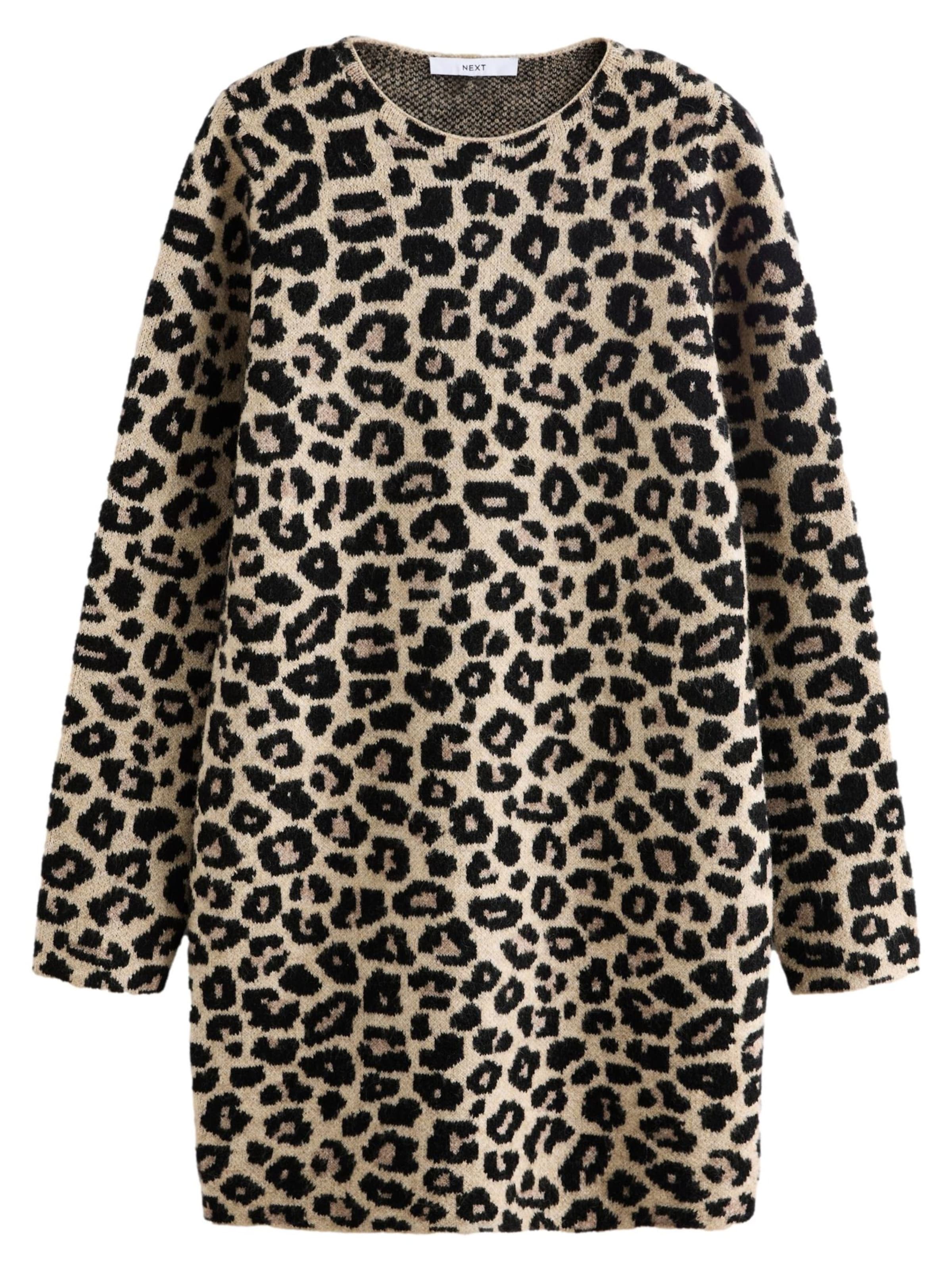 Next Pletené šaty - Béžová: predná strana