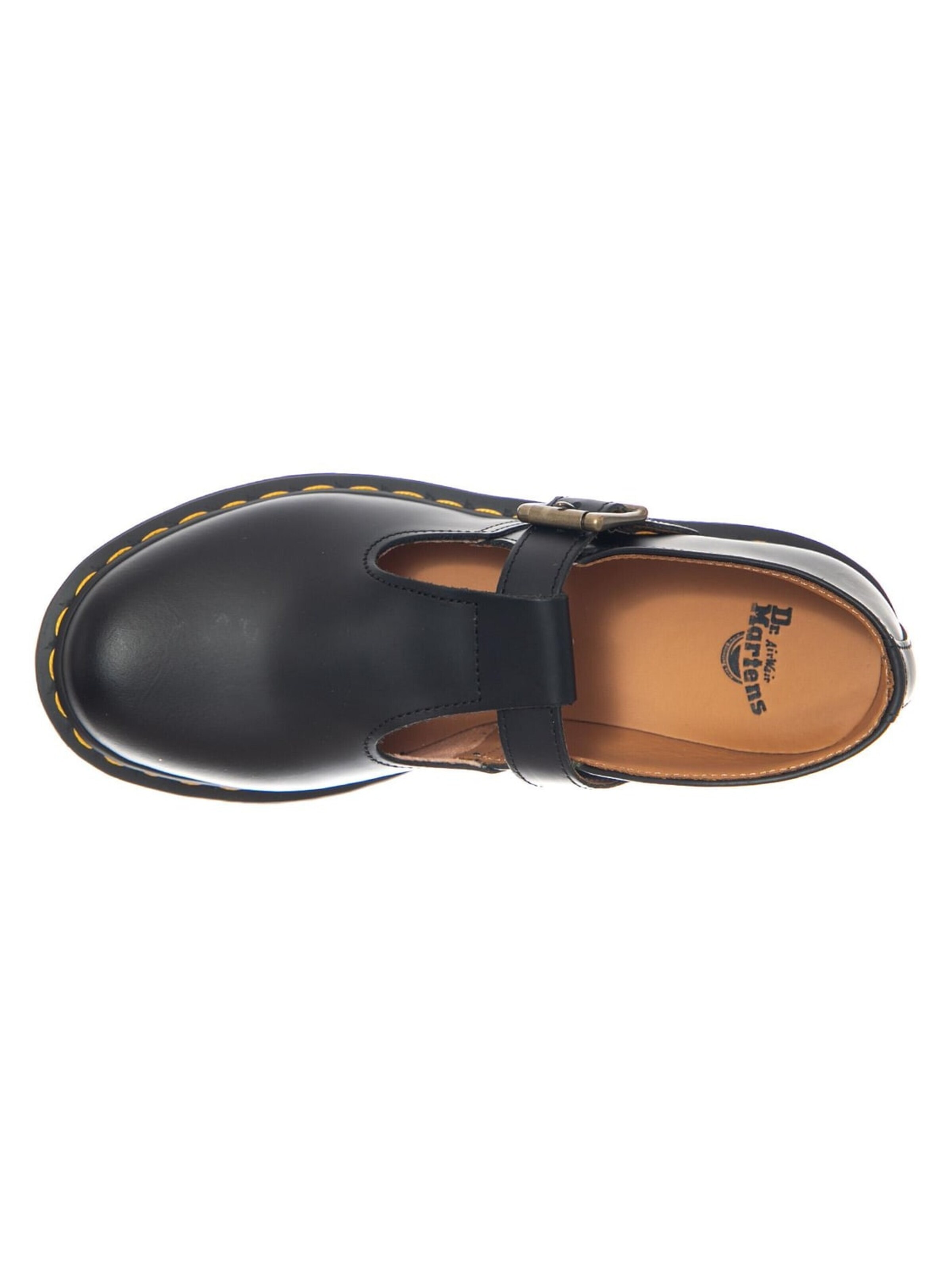 Sandales 'Polley Smooth Black' Dr. Martens en noir