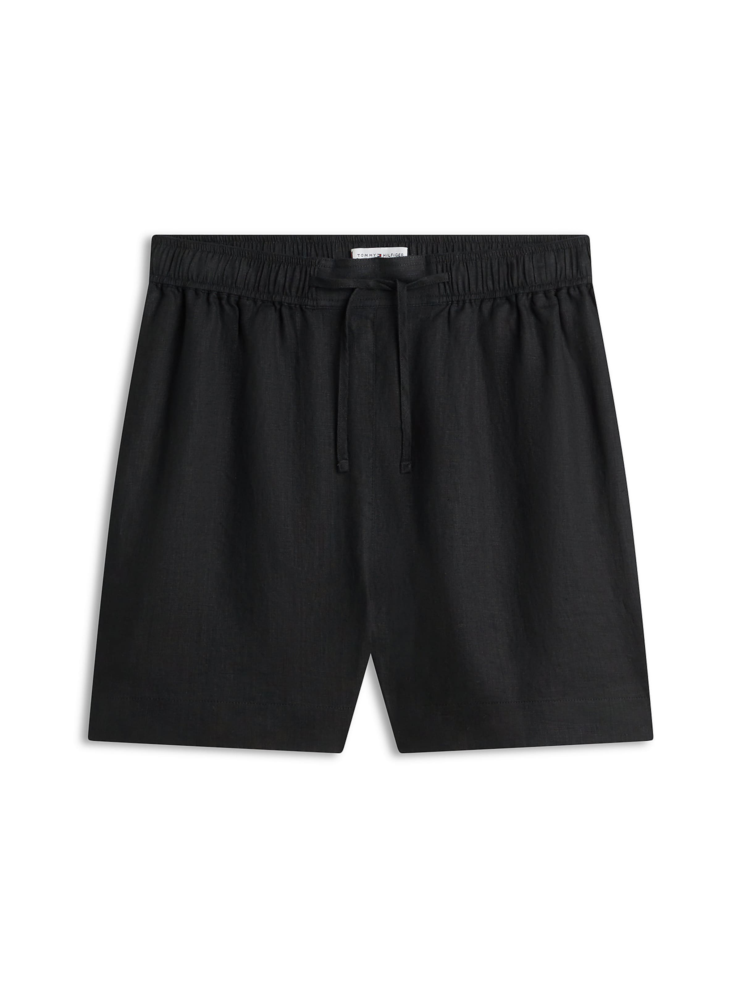 TOMMY HILFIGER Trousers in Black: front