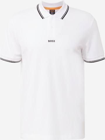 BOSS Orange - Camisa 'Chup' em branco: frente