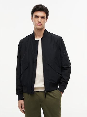 Veste mi-saison TOMMY HILFIGER en noir : devant
