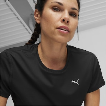 PUMA Λειτουργικό μπλουζάκι 'Run Favourite Velocity' σε μαύρο