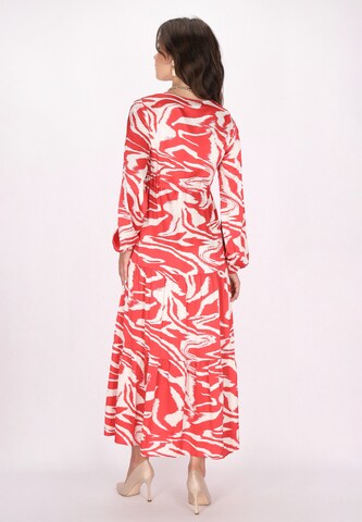 Robe faina en rouge