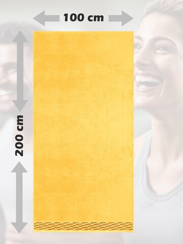 Lashuma Towel 'Lugano' in Yellow