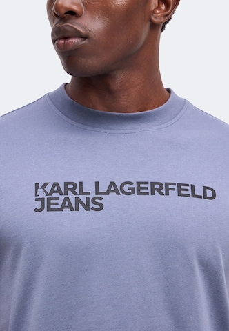 Tricou 'Essential' de la KARL LAGERFELD JEANS pe albastru