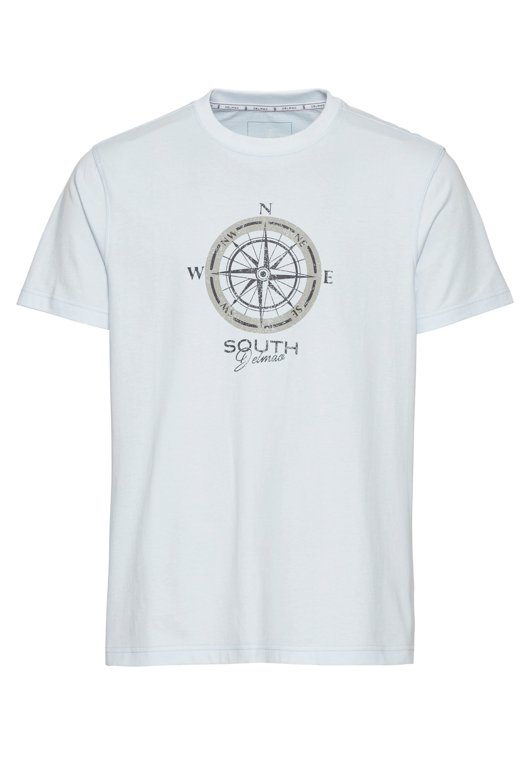 DELMAO Shirt in Blue: front