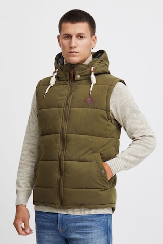 !Solid Bodywarmer 'Dry' in Groen: voorkant