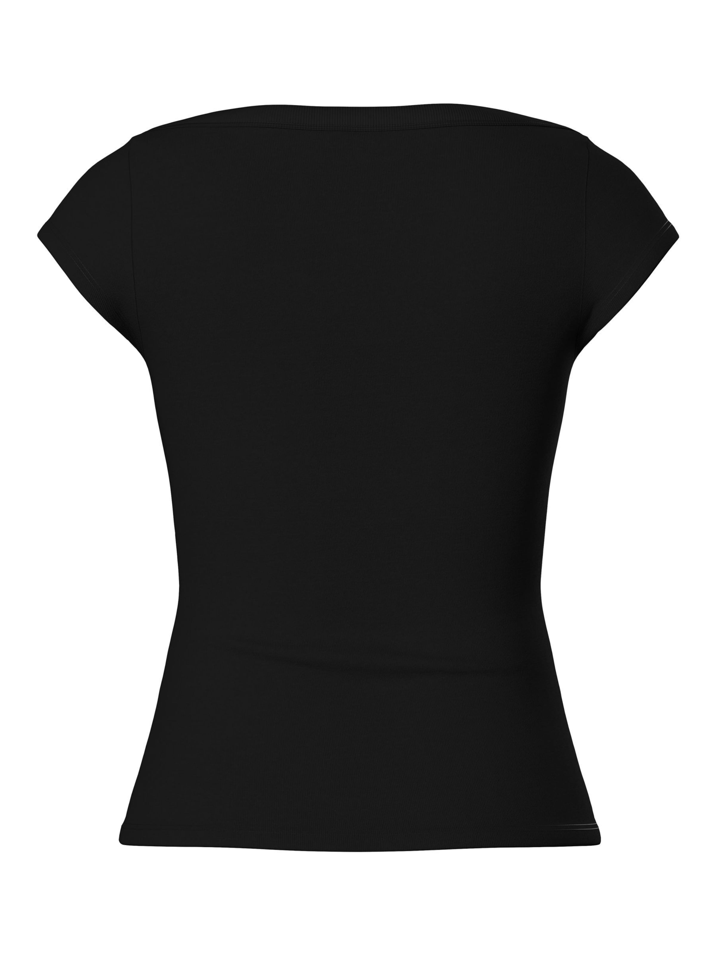 PIECES - Camiseta 'PCSof' en negro