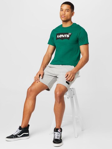 LEVI'S ® Regular Shirt 'Graphic Crewneck Tee' in Green