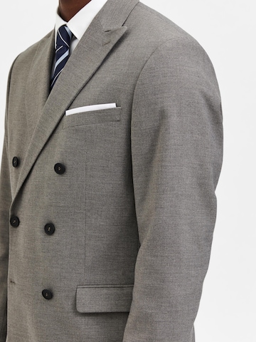 SELECTED HOMME Slim fit Blazer 'Daxlogan' in Grey