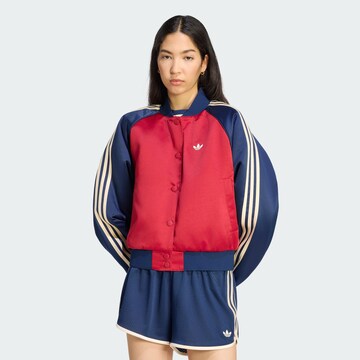 ADIDAS ORIGINALS - Chaqueta de entretiempo 'SST' en rojo: frente