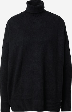 Pull-over oversize 'Niyeta' LTB en noir : devant