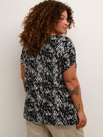 KAFFE CURVE Blouse 'Stanley' in Black