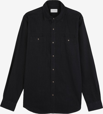 Scalpers Regular fit Button Up Shirt 'Harbour' in Black: front