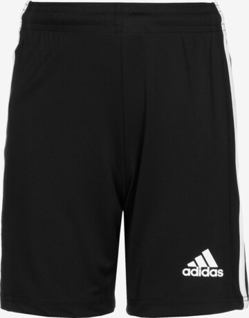 Pantalon de sport 'Squadra 21' ADIDAS PERFORMANCE en noir : devant