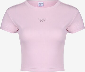 Reebok T-Shirt 'Classic' in Pink: predná strana