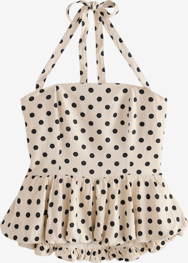 Palaidinė be rankovių iš Next, spalva – smėlio spalva / juoda, Prekių apžvalga