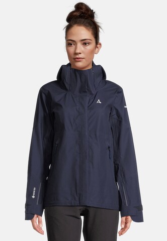 Schöffel Sportjas '3L Sass Maor L' in Blauw: voorkant