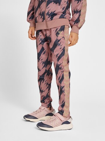 Hummel Regular Pants in Pink: front