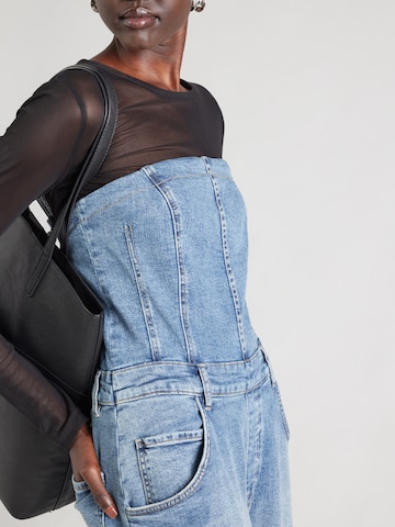 regular Jeans con pettorina di Free People in blu