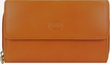 The Bridge Wallet 'Story Donna ' in Yellow: front