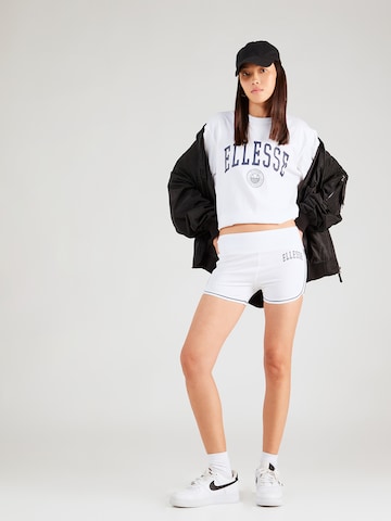 Skinny Pantalon 'Giuseppa' ELLESSE en blanc