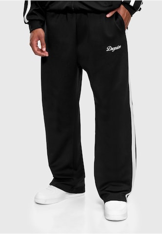 Dropsize Tapered Broek in Zwart