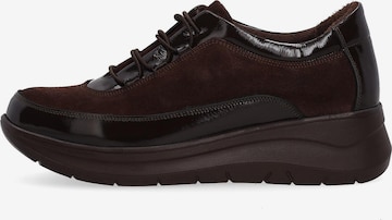 VENEZIA Platform trainers in Brown: front