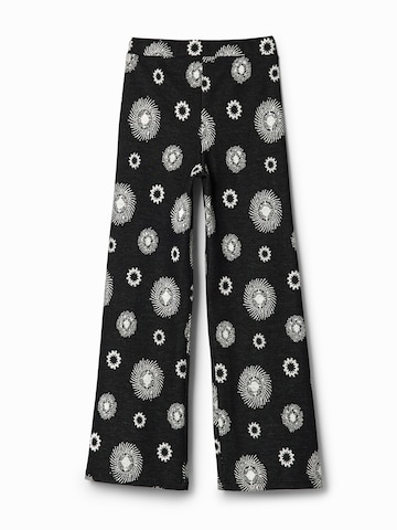 Wide leg Pantaloni 'TESSA' di Desigual in nero