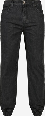 SOUTHPOLE Tapered Jeans i sort: forside