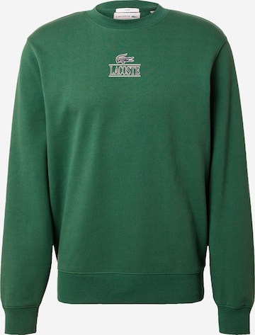 LACOSTE Sweatshirt i grön: framsida