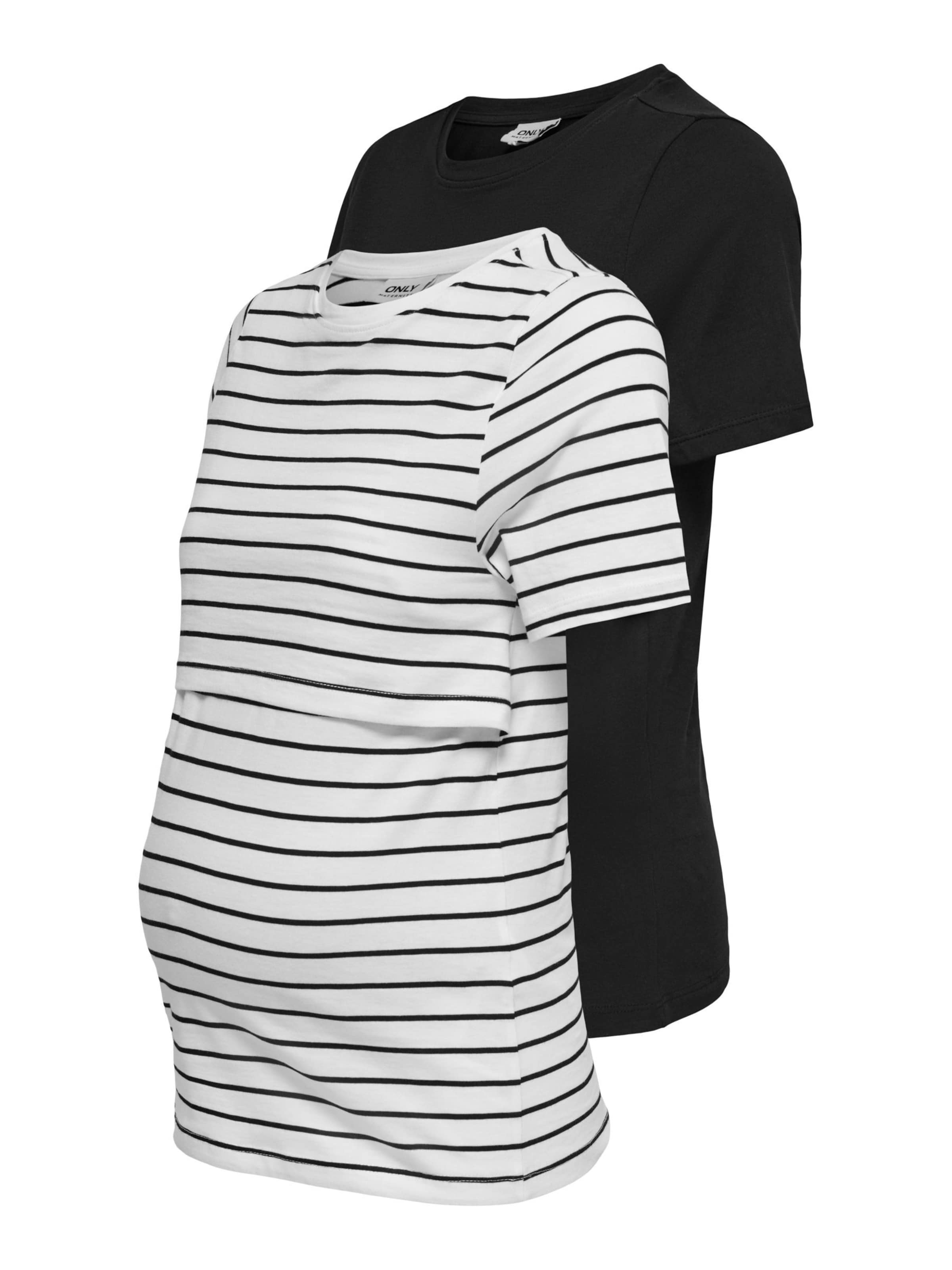T-shirt 'OLMBloom' Only Maternity en noir