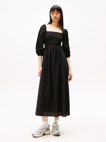 Tommy Jeans Dress in Black: front