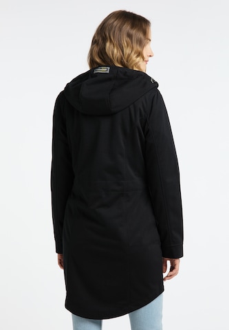 Schmuddelwedda Toiminnallinen takki 'Kianna' värissä musta