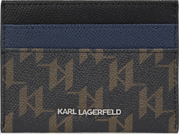 Étui 'Monogram' Karl Lagerfeld en marron : devant