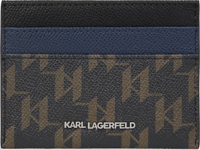 Dėklas 'Monogram' iš Karl Lagerfeld, spalva – mėlyna / ruda / šviesiai ruda / juoda, Prekių apžvalga