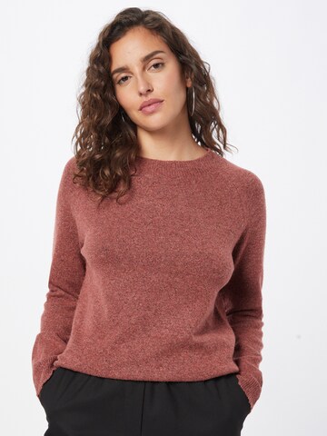 Pull-over 'Rica' ONLY en rouge : devant