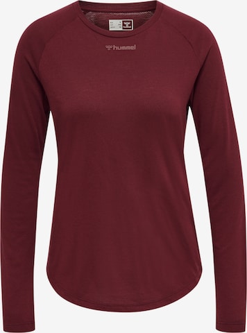 Hummel Functioneel shirt 'Vanja' in Rood: voorkant