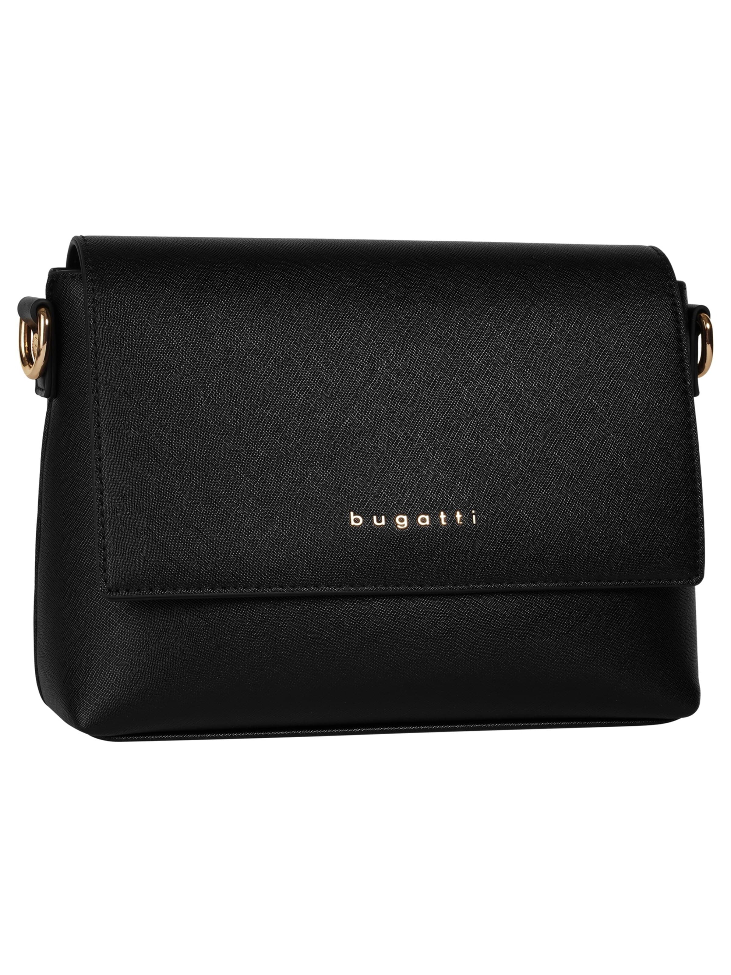bugatti Crossbody bag 'ELLA SAFFIANO' in Black