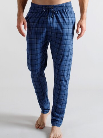 TOM TAILOR Pyžamové kalhoty – modrá: přední strana