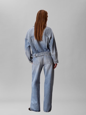 Calvin Klein Jeans Wide leg Jeans in Blauw