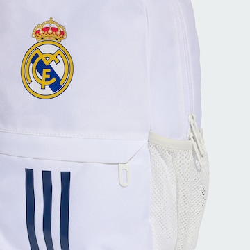 Sac à dos de sport 'Real Madrid' ADIDAS PERFORMANCE en blanc